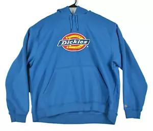 Dickies Fleece Hoodie Men's 3XL Pullover Sweatshirt Water Repellent Logo NWT - Picture 1 of 7