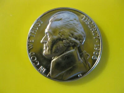 1966 Jefferson Nickel Ch/Gem BU!  SMS   - Image 1 of 2