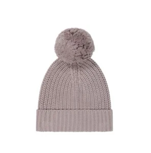 Gorgeous Jamie Kay Aurelie beanie BNWT/BNIP Tulip Size 0-2Y winter knit pompom - Picture 1 of 4