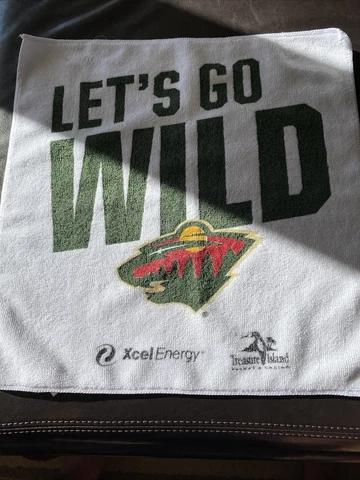 Minnesota Wild vs. New York Rangers Opening Night Rally Towel 10-13-22 Cover