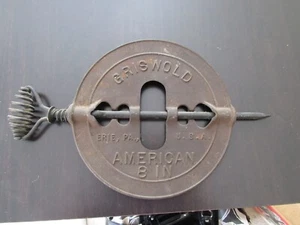 ORIGINAL Vintage GRISWOLD no. 300 Cast Iron Heat Regulator - Picture 1 of 2