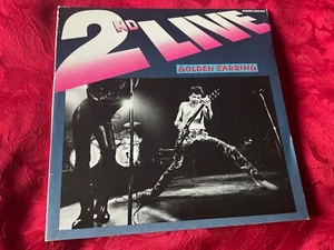 GOLDEN EARRING - 2ND LIVE. 1981 ORIGINAL NEAR MINT DOUBLE VINYL LP *EX+ AUDIO* - Picture 1 of 8