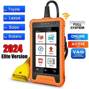 LAUNCH Creader Elite For TOYOTA OBD2 Scanner Diagnostic Tool ABS SRS DPF TPMS - Picture 1 of 13