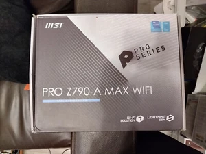MSI Pro Z790-A Max Wifi - Carte mère ATX Socket 1700 Intel Z790 Express - NEUVE - Zdjęcie 1 z 2