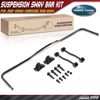 Rear Suspension Sway Bar w/ Bushing Kit for Jeep Grand Cherokee 1999-2004 14mm - Image 1 of 4