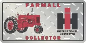 Farmall License Plate Sign 12"x6" - Picture 1 of 1