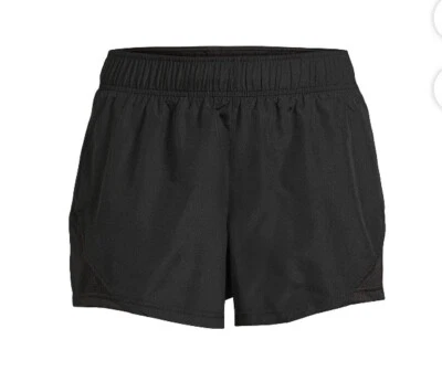 Athletic работает размер 2XL (20) женщин плюс Core работает шорты черный мягкий новый с Ярлыками - Изображение 1 из 4