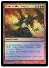 MTG Form of the Dragon (foil) [From the Vault: Dragons] [Near Mint]