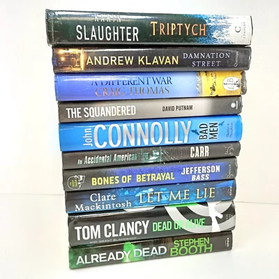 10 Crime Thriller Suspense Mixed Author Booth Already Dead Hardcover Book Bundle - Изображение 1 из 4