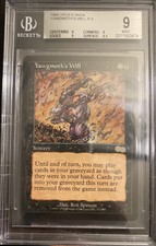 Yawgmoth’s Will - BGS 9 MINT Urza's Saga MTG Vintage Legacy Reserved List QUAD+