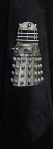 CORBATA DALEK NUEVA CORBATA DR WHO TARDIS DAVROS EXTERMINAR! ROBOT BBC SCI FI - Imagen 1 de 1