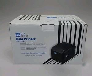 Alfa Experience 6"x4" Thermal Label Mini Printer 4B-2054L Barcode Printing NIB - Picture 1 of 9