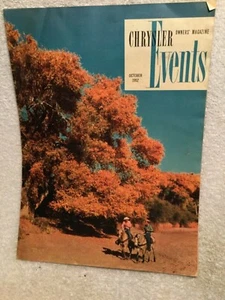 October 1952 Issue of Chrysler Events Owners’ Magazine Photos, Stories & Ads - Picture 1 of 5
