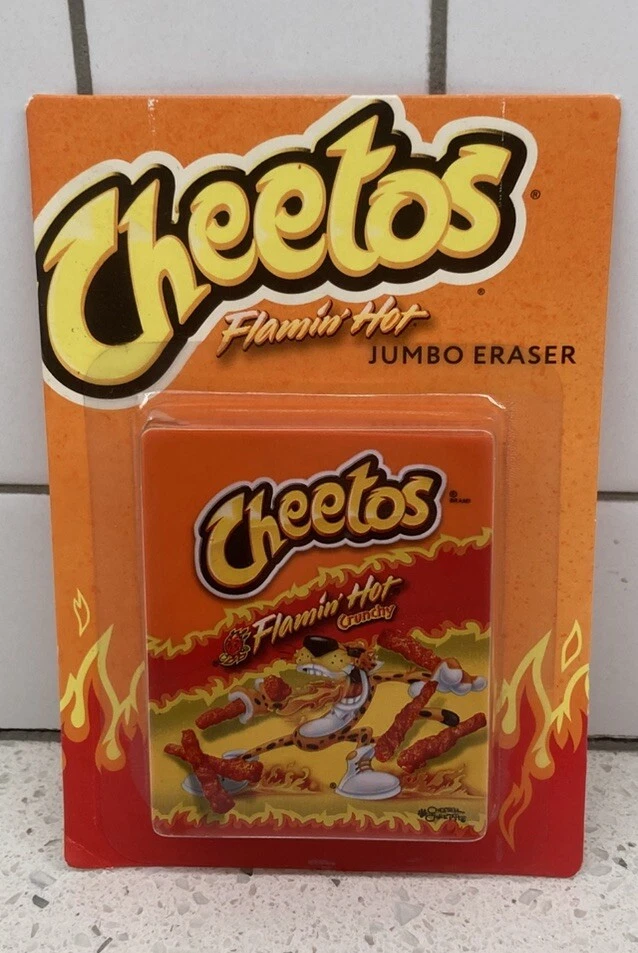 Cheetos Flamin’ Hot Jumbo Eraser ABG Accessories PepsiCo Official Product Rare