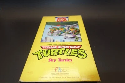 Teenage Mutant Ninja Turtles Sky Turtles VHS 1990 Burger King - Image 1 of 3