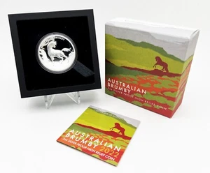 Australia 2022 2$ Australian Brumby HORSE 2 oz Silver Proof High Relief Coin - Picture 1 of 8