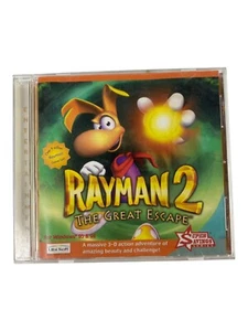 Rayman 2 The Great Escape Game 2001 Ubisoft CD for PC windows 95-98 - Picture 1 of 10