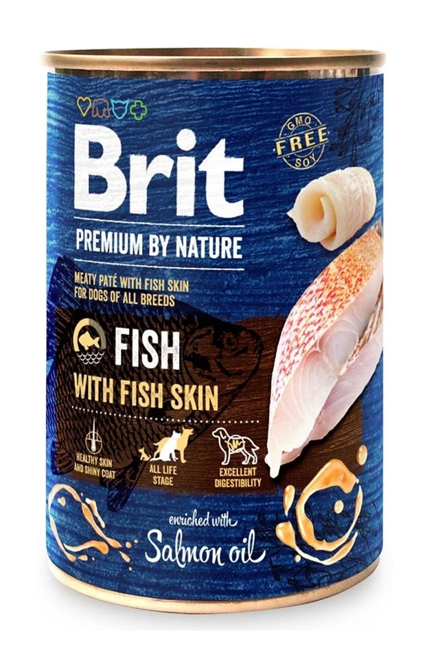 8595602561889 BRIT Premium by nature Fish with fish skin - Nassfutter für Hunde  - Bild 1 von 1