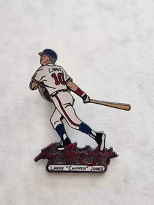 Chipper Jones Signature Pin Number 10 Collectable Atlanta Braves - Picture 1 of 4