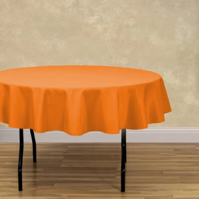 LinenTablecloth 70 in. Round Polyester Tablecloths, 30 Colors! Event & Wedding - Image 1 of 4