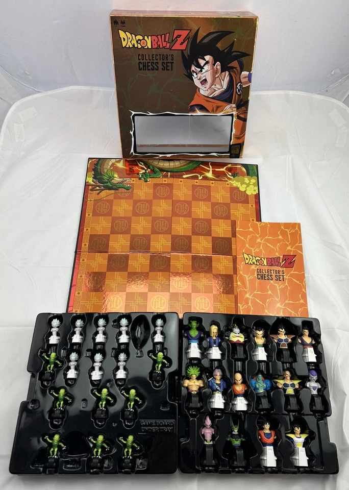 2021 Dragon Ball Z Collectors Chess Set by USAopoly Complete Great Condition - Image 1 of 4