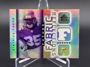 2005 Upper Deck Ciatrick Fason Future Fabric Reflections No. FFR-CI - Picture 1 of 10