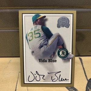 2000 Fleer Greats Of The Game Vida Blue Auto Autograph Card On  - Picture 1 of 3