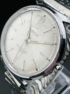 Westclox Crown Line 21 Jewel Vintage Mens Watch Missing Crown Parts/Repair L0 - Picture 1 of 10