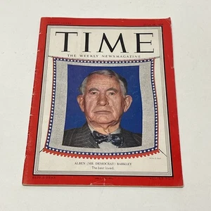 Time The Weekly News Magazine Alben Mr Democrat Barkley Vol LX No 4 July 28 1952 - Picture 1 of 2