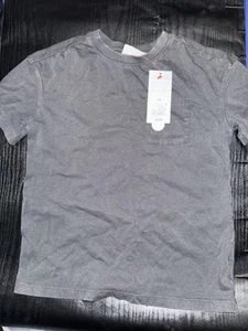 Short Sleeve Relaxed Fit Pocket T-Shirt Cat & Jack XS Dark Gray Pocket Tee - Picture 1 of 2
