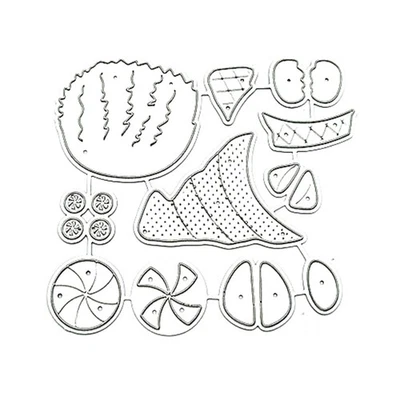 Handmade Santa Metal Cutting Dies Photo Album Decoration Accessories DIY - Image 1 of 4