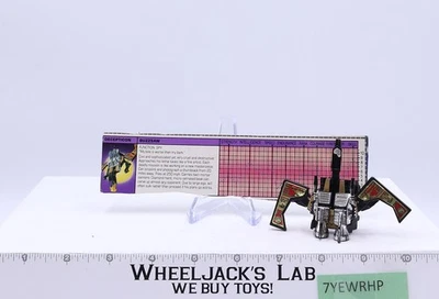 Buzzsaw Cassette 100% Complete 1984 Vintage G1 Transformers Action Figure - Image 1 of 4