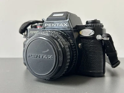 Pentax Program A 35mm Film SLR Camera With 50mm f1.7 Lens - Image 1 of 4
