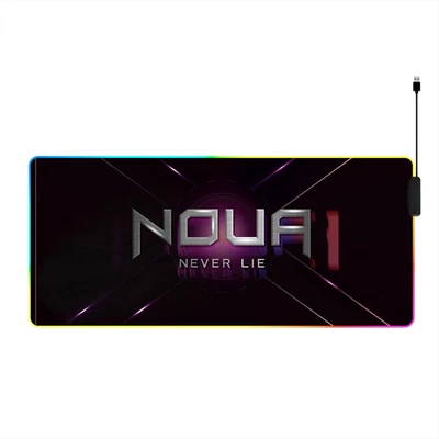 Dusk Pro Tappetino Mouse Gaming RGB Hub Con 4 Porte USB 2.0, Mouse Pad 14 Modali - Immagine 1 di 4