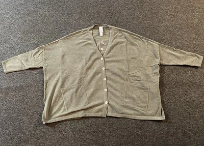 Wynne Lounge 雪尼尔针织方格超大开衫尺寸 PL — 第 1/3 张图片