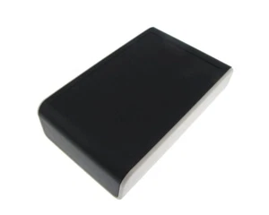 HQ Plastic Project Box Clausura Hágalo usted mismo 80x50x19 mm - Blanco/Negro - Imagen 1 de 2