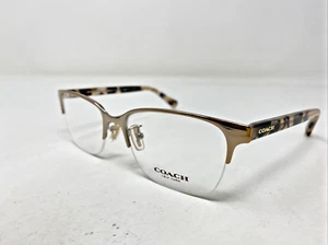 Marco de gafas Coach HC5047 (Evie) 9331 (oro rosa) 53-17-135 media montura —T69 - Imagen 1 de 8