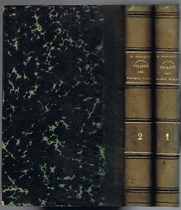 TRAITÉ Théorique et Pratique des Travaux Publics par E. PERRIQUET 1883 T.1 & T.2 - Picture 1 of 12