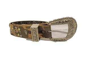 ARIAT Damen Western Gürtel Camouflage Strass Grün 32x80 Cowgirl Rodeo  - Bild 1 von 11