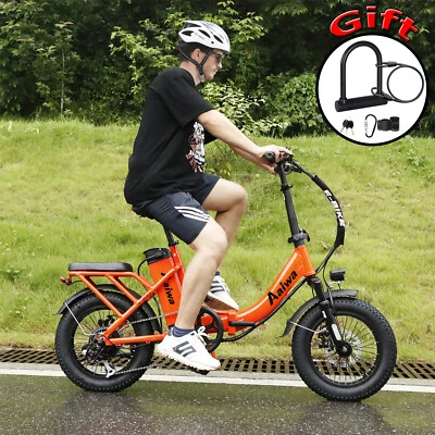 Bicicleta Eléctrica Plegable para Adultos 750W 30MPH Bicicleta Eléctrica Cercanías Ebike Nueva Foto 1 de 4