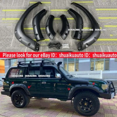 Fender Flares Wheel Arches Wide body Fits For Land Cruiser lc80 fj80 1991-1997 - Image 1 of 4