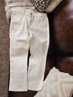 Lucky Brand Women’s Mid Rise Sweet Crop Jeans Size 10/30 White 7WD11482