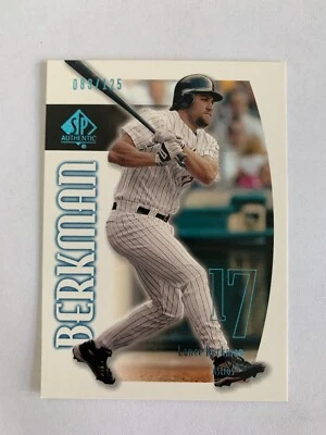 2002 SP Authentic Limited #43 Lance Berkman 083/125 - Houston Astros - Image 1 of 2
