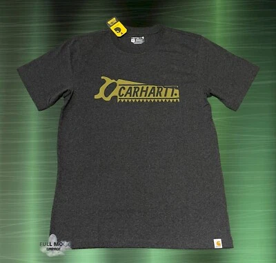 Nueva camiseta clásica con gráfico de sierra Carhartt para hombre Foto 1 de 2