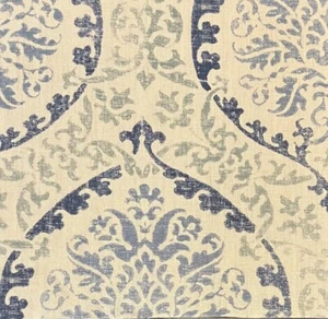 COWTAN & TOUT Amaranta Sky Aqua Blue Remnant New - Picture 1 of 1
