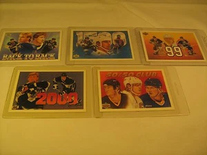 Lot of 5 HOCKEY Cards WAYNE GRETZKY UPPER DECK 1990's [b5b2] - Picture 1 of 4