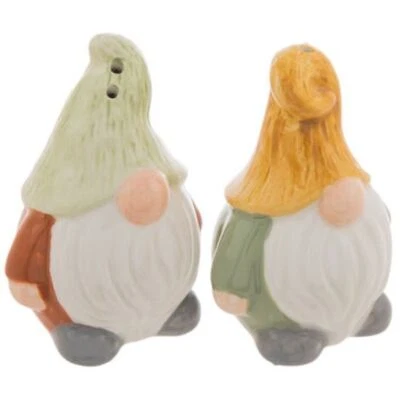 Salero y pimentero gnomo de cerámica - 26325 Foto 1 de 2