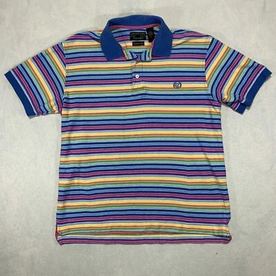 Camisa Polo Alexander Julian Colores Nantucket Para Hombre XL Arco Iris Multicolor Orgullo Foto 1 de 4