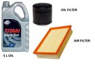 Fits Ford Focus C-Max Mk1 1.6 Service Kit Oil & Air Filter & Engine Oil 2003-07