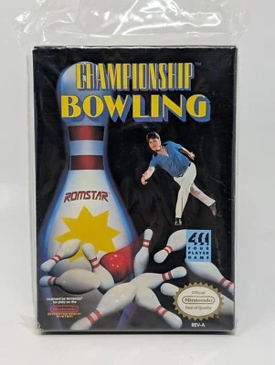 Championship Bowling (Nintendo Entertainment System, 1989) NES - CIB Complete - Image 1 of 4